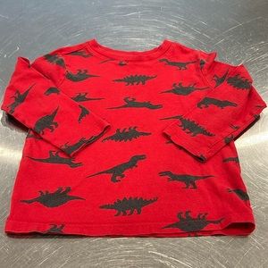 Old Navy Toddler Long Sleeved Dinosaur T Shirt